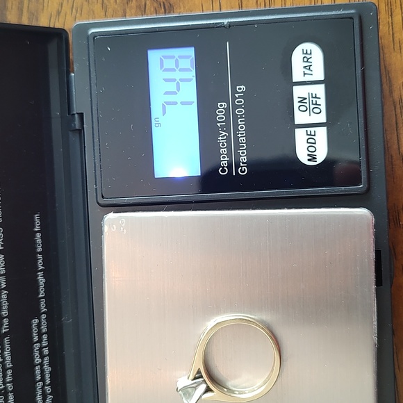 14k Moissenite Engagement Ring - Picture 5 of 8